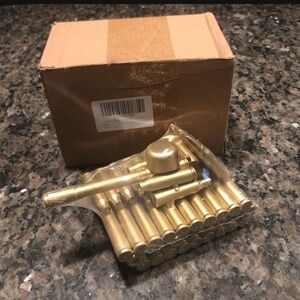 Metal Army Tank Made W/Shell Casings